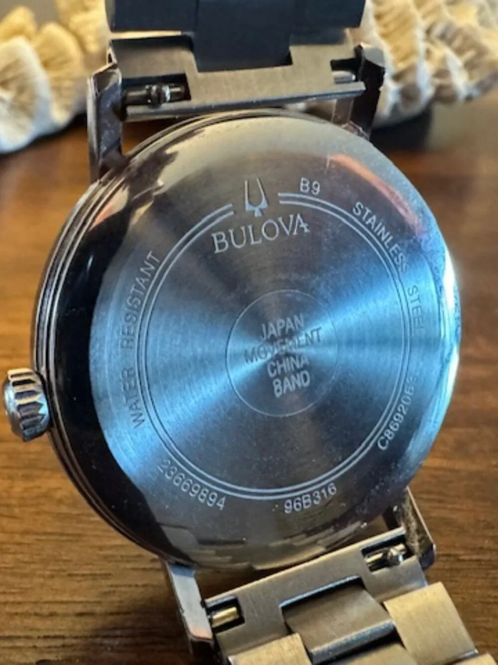 Bulova Men's Quartz Watch Aerojet 96B316 Stainless Steel Band + NATO Band - Picture 9 of 10